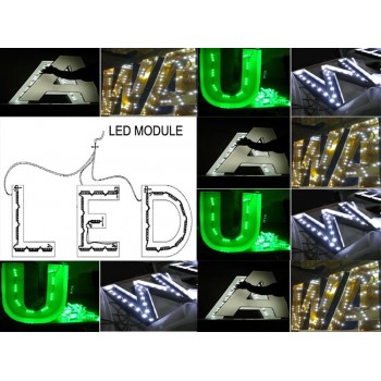 Светодиодный модуль SMD2835 3LED (IP67)